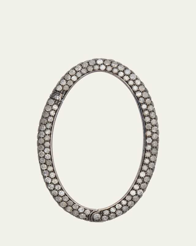 Gray Diamond Link Clasp